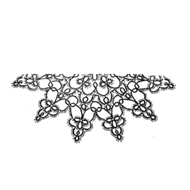 #2537 - Star Half Doily - Sewing